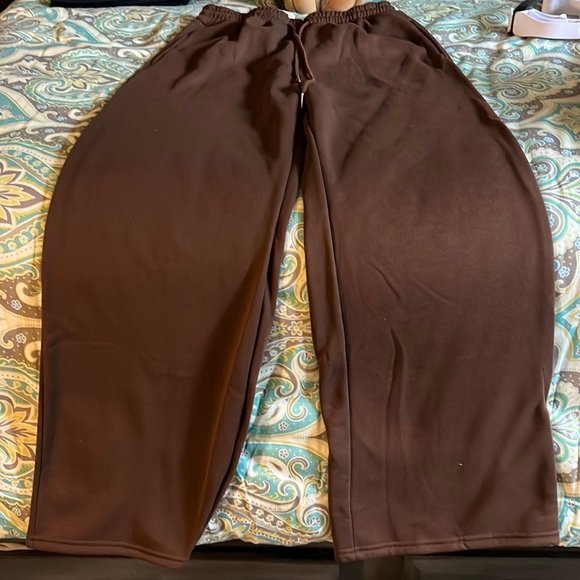 Shein brown fleece pants - Picture 5 of 5